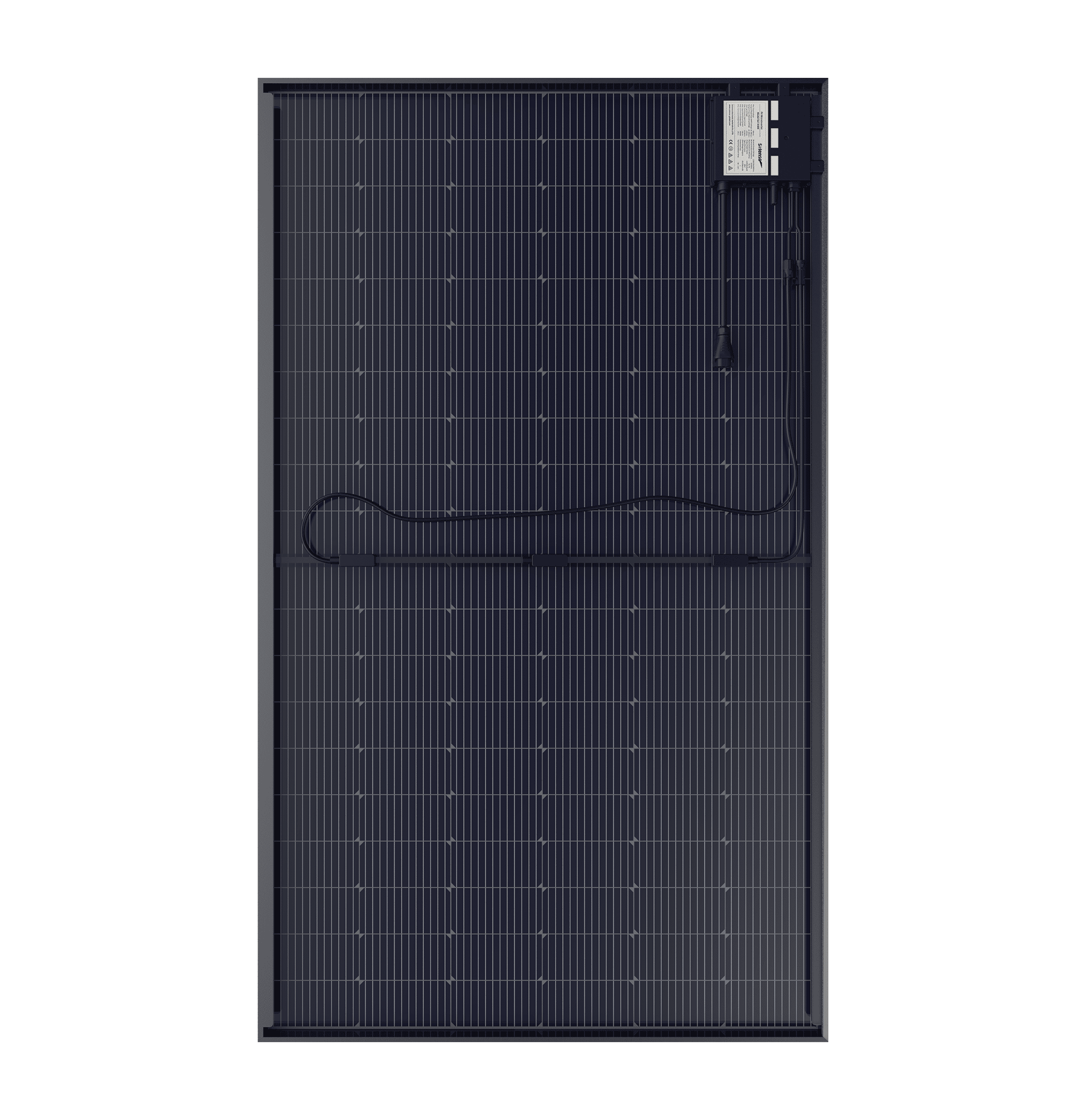 Panneau solaire Duonergy HJT 375 AC vue de dos