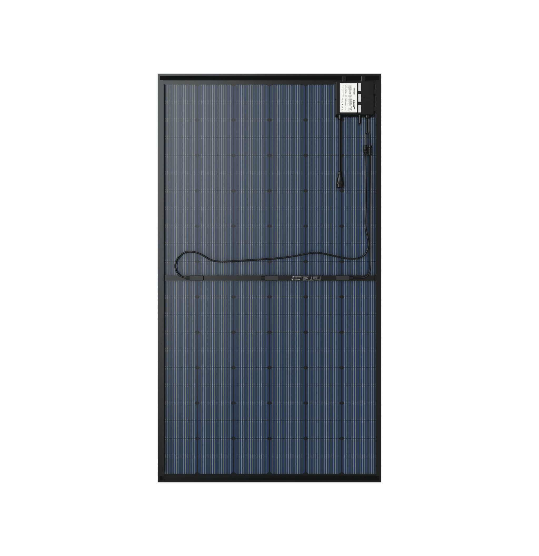 panneau solaire Duonergy IBC 430 AC vue de dos